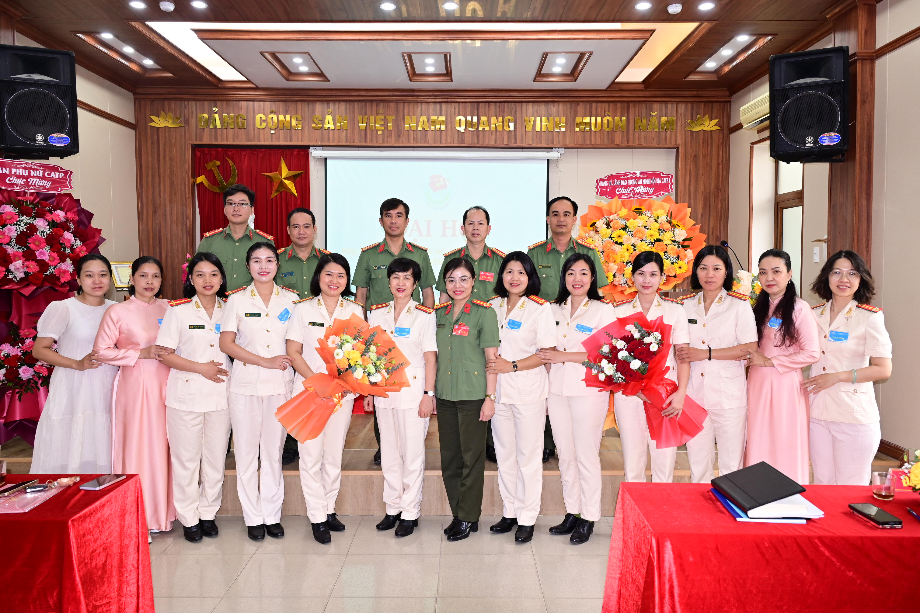 Đại hội Phụ nữ Phòng An ninh nội địa lần thứ I, nhiệm kỳ 2025-2030: “Bản lĩnh- Nhân văn – Đổi mới – Sáng tạo – Vì an ninh Tổ quốc”